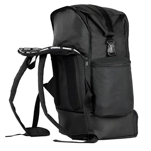 Mochila Bolsa Mala Térmica Fitness Power Preto Branco