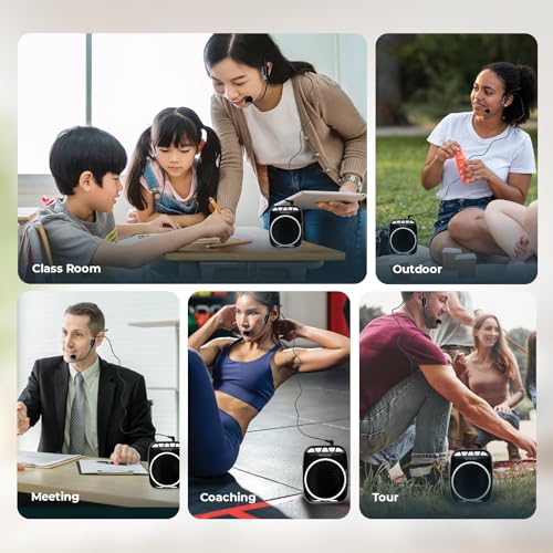 WinBridge-WB001-Portable-Voice-Amplifier-with-Headset-Microphone-Personal-Speaker-Mic-Rechargeable-Ultralight-for-Teachers-Elderly-Tour-Guides-Coaches-Presentations-Teacher