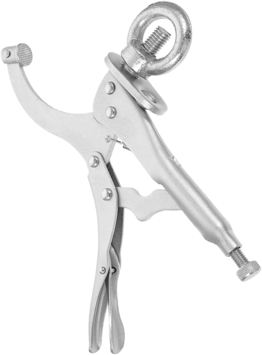 Vaguelly Drill Press Locking Clamp for Woodworking Heavy Duty Fixing Clamp for Working Vise for Projects and Welding