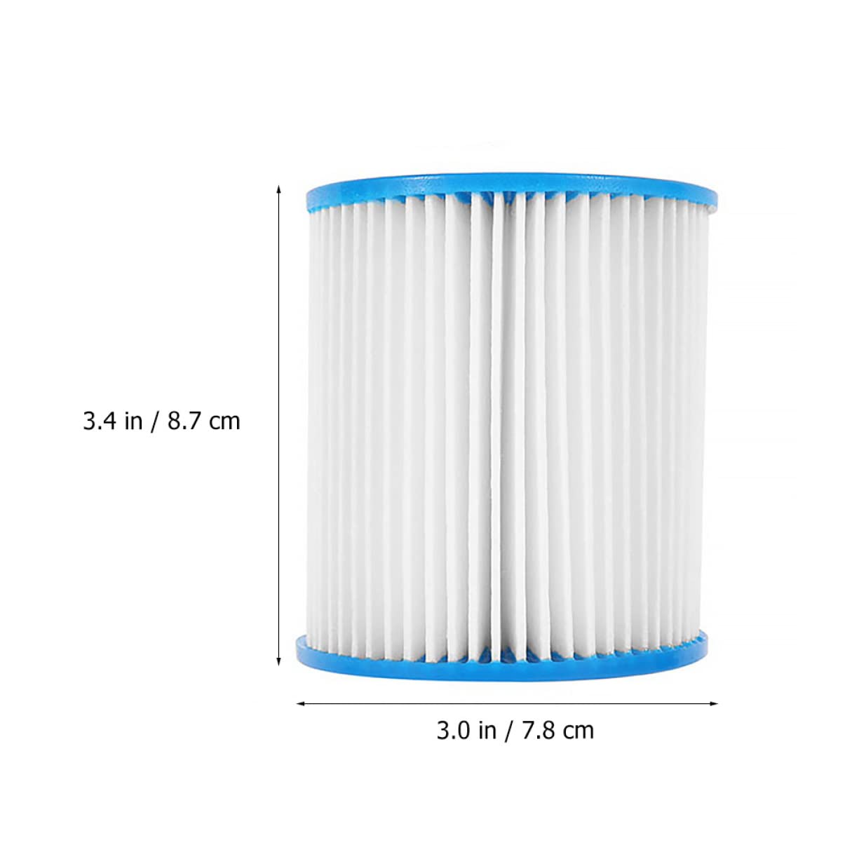 BESTonZON 2 Series De Filtro De Repuesto para Piscina De Compatible con Bomba De Agua De De Limpiar Y Mantener para Equipos 4 Piezas X 2