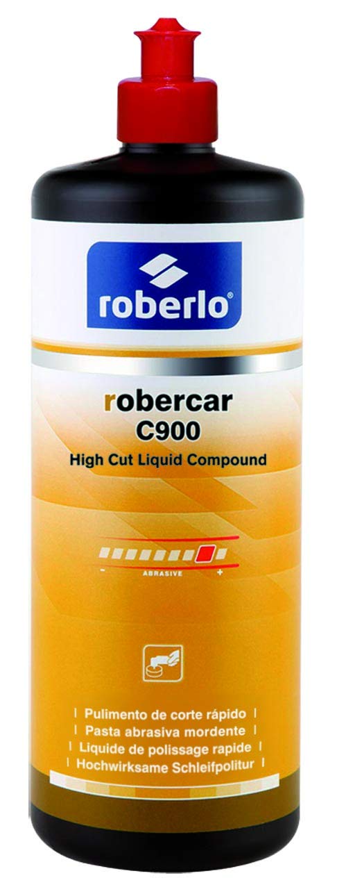 ROBERCAR C900 High Cut Liquid Compound - 1KG Advanced Buffing Compound, Cutting Compound, and Polishing Compound for Automotive, High Performance Rubbing Compound