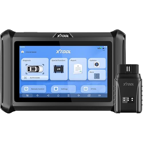 XTOOL D7W OBD2 Bidirectional Scan Tool, 2026 Wireless AI-Assisted Car Diagnostic Scanner Upgraded of D7/D7S/D7BT, ECU C0ding, 39+ Resets, CAN FD & DoIP Full System Scanner with Live Data, 3-Yr Update