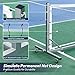 A11N Sports Pro Pickleball Net with Wheels and Hand Winch, Tournament Regulation Size, Anti-Sag Design, Perfect for Outdoor Court & Indoor Gym Floor