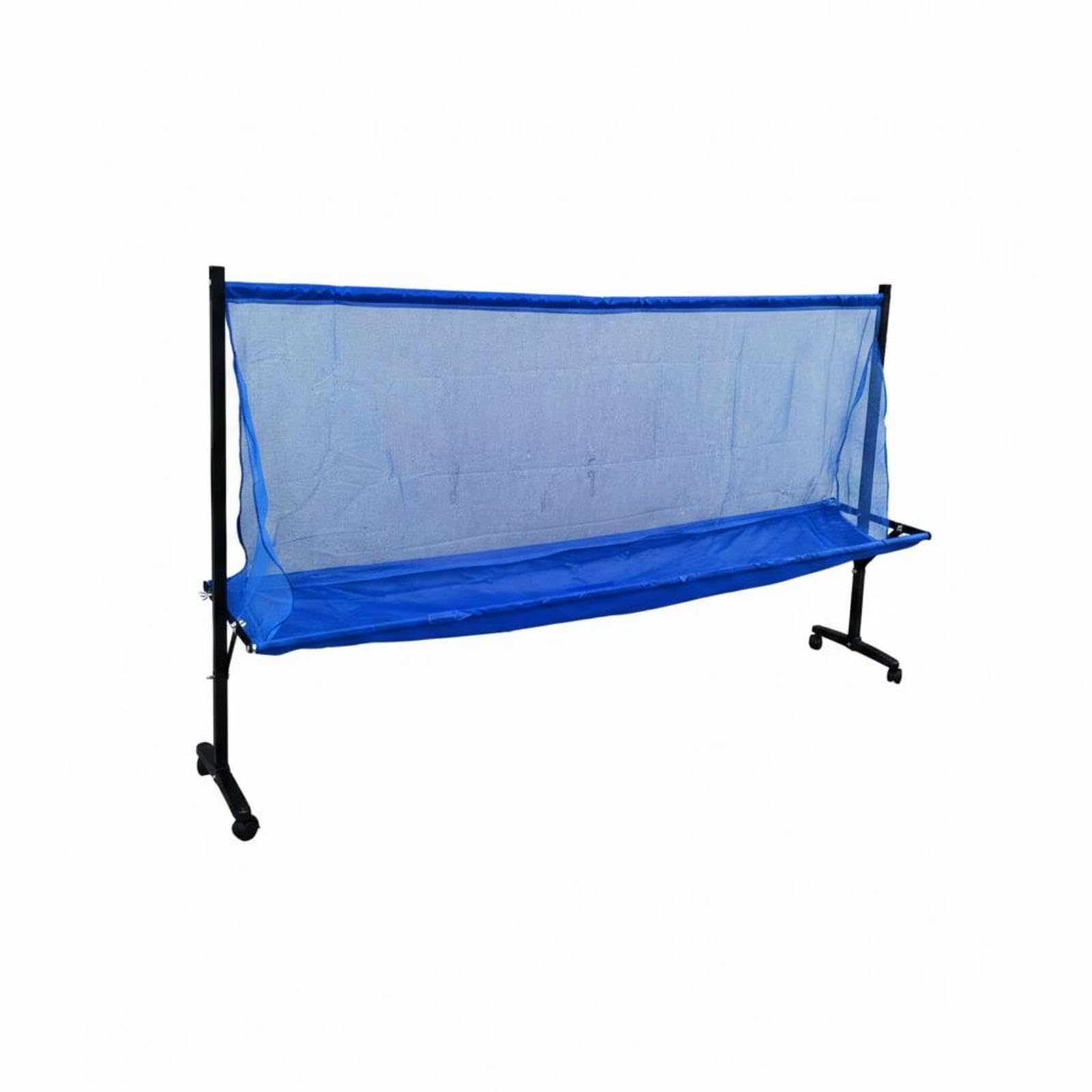 Table Tennis Ball Collector Easy to Move Mobile Ball Catcher Floor Standing Table Pong Return Net for Coaches, Beginners-image-36