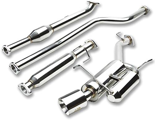 J2 Engineering J2-CBE-006 Cat Back Exhaust System [Compatible with 08-11 Honda Accord 4Cyl CP2 Sedan 2.4L K24Z2/ K24Z3 l4 DOHC Engines ONLY]