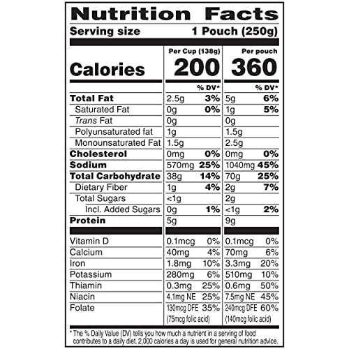 Ben's Original Ready Rice Rice Pilaf Flavored Rice, Easy Dinner Side, 8.8 Oz Pouch #TOP5