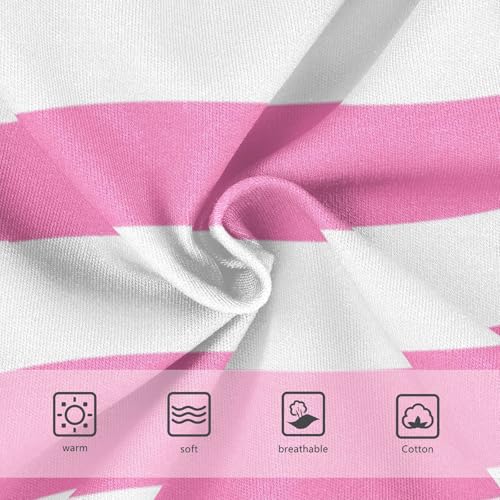 White Pink Stripe Toddler Boy's Underwear 2T3