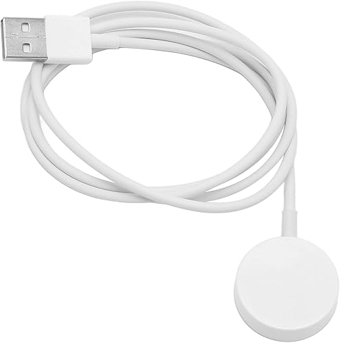 Miniatura 7 de Cargador magnético para reloj inteligente para 1, 2, 3, carga rápida, cargador de reloj inteligente, cable de carga para 1, 2, 3 (color blanco)