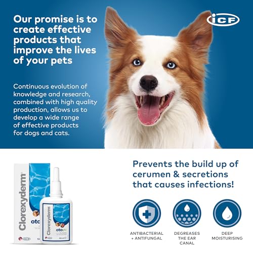 Clorexyderm Oto Più Ohrreiniger für Hunde und Katzen, 150 ml