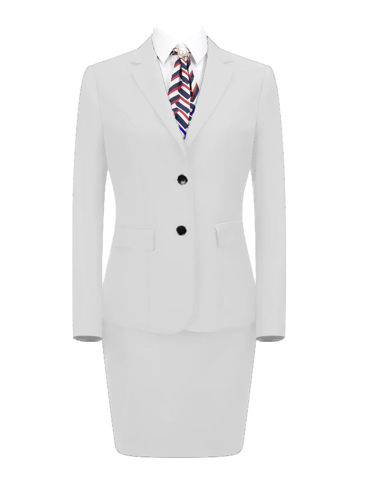 Suits for Women Business Casual Blazer Suits Set 2 Piece Skirt Suit Set for Women Skirt Suit for