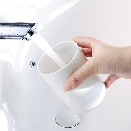 Miniatura 9 de 2 soportes para cepillos de dientes, vaso para cepillos de dientes de baño, soporte para brochas de maquillaje, organizador de accesorios y soporte