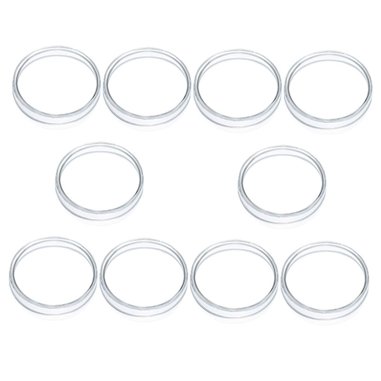 OUNONA 3sets Petrischale Aus Kunststoff Laborwerkzeuge Gewebekulturplatte Zellkulturplatte Agarplatten Bausatz Agar-petrischalen Labor-petrihalter Chemie-petri-halter Plastik 10pcs*3