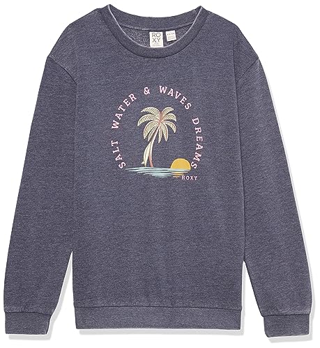 Roxy Girls' Music and Me Crew Sweatshirt