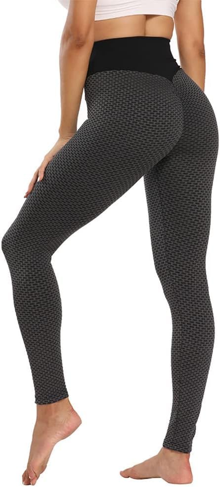 CRAMPLE®Women's High Waist Workout Leggings Hip-Lifting Tights TIK Tok Fitness Yoga Pants