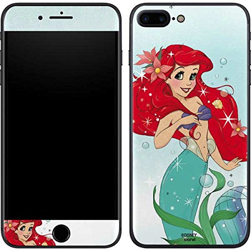 Skinit Decal Phone Skin Compatible with iPhone 8 Plus - Officially Licensed Disney The Little Mermaid Ariel Sparkles Art Design
