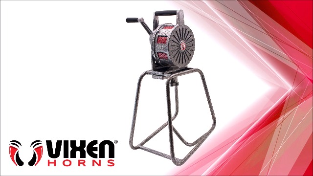Amazon.com: Vixen Horns Air Raid Hand Crank Siren, Loud Heavy Duty