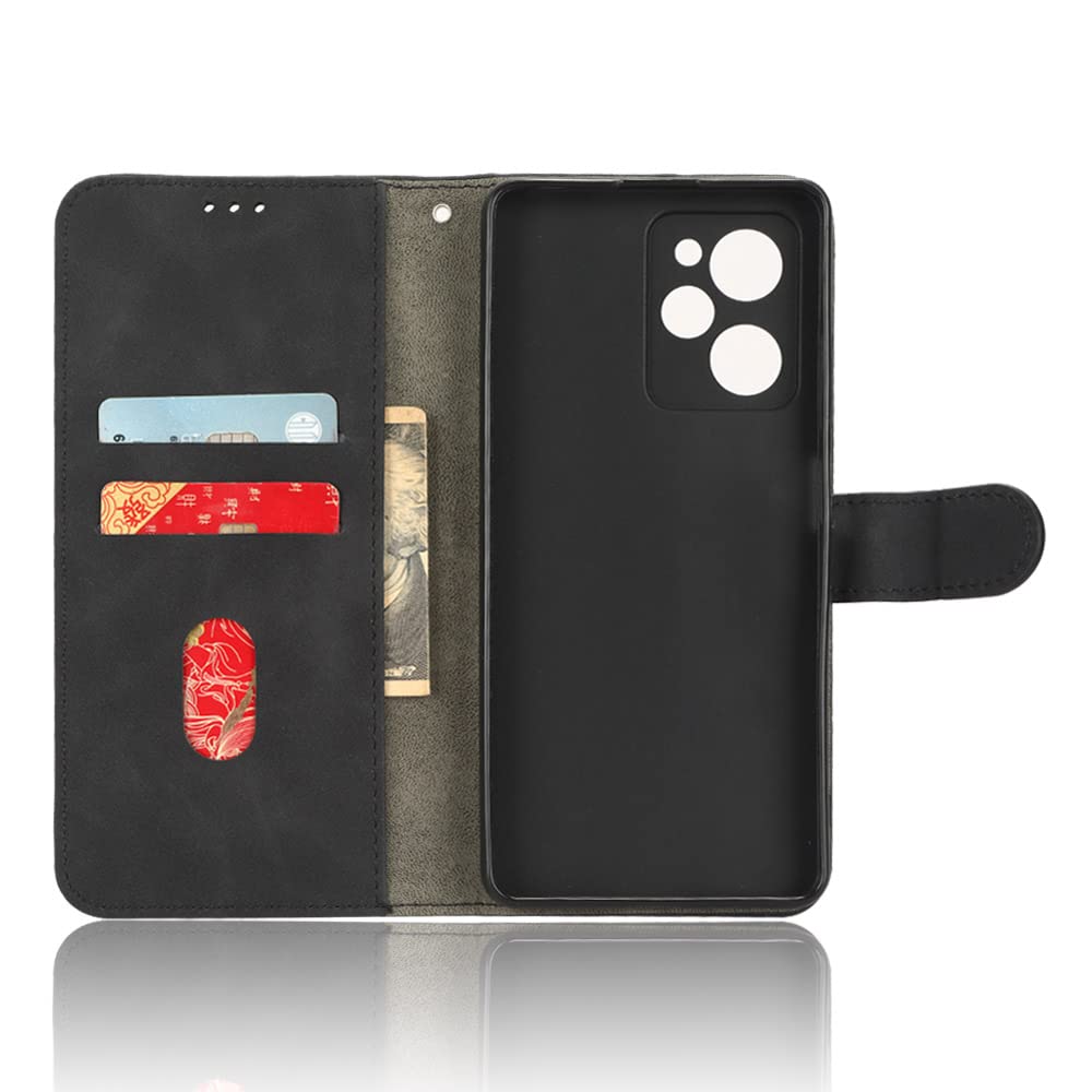 WOBURN Leather Folio Cover per Xiaomi Poco X5 PRO 5G Case, Custodia in