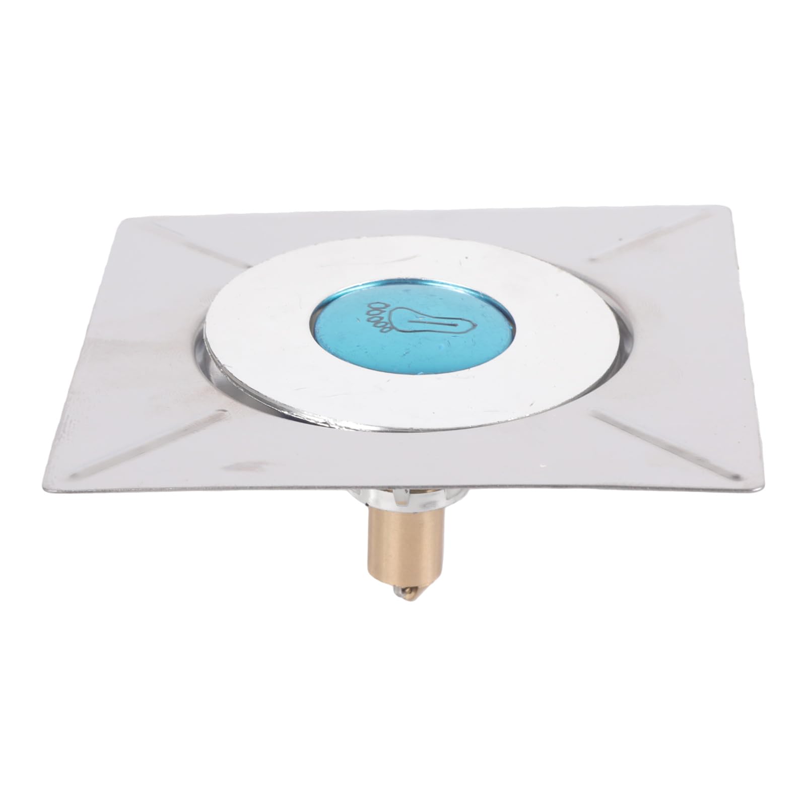 Shower Drain Bounce Type Foot Floor Drain Shower Room Push Down Plug Floor Hair Strainer Hair Strainer