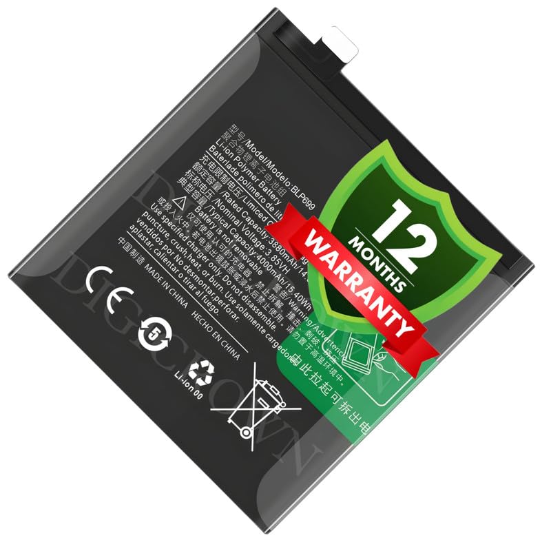 Image of Original BLP699 Battery Compatible for OnePlus 7 Pro (GM1910, GM1911, GM1913, GM1915, GM1917) - (4000mAh) - 1 Year Warranty