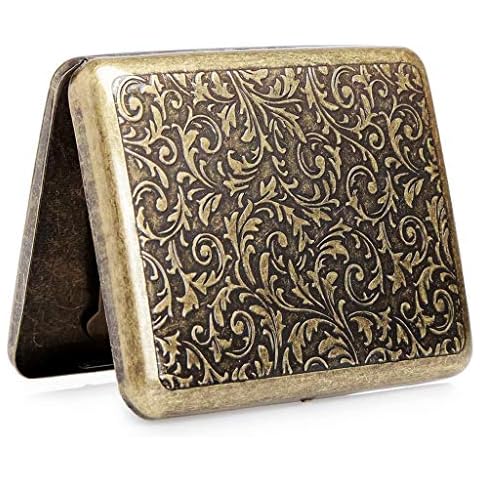 Pitillera de metal para 20 cigarrillos Cover