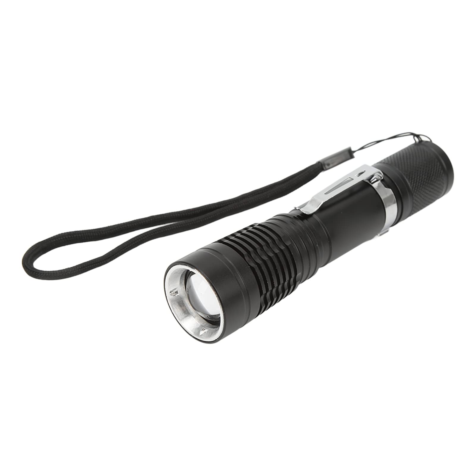 Linterna LED portátil con luz fuerte y aleación protectora 8