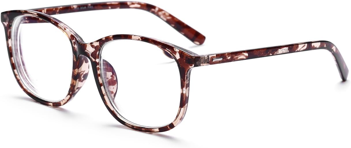 Jcerki Oversize Frame Nearsighted Glasses Short Sighted Men and women lightweight Myopia Spectacles