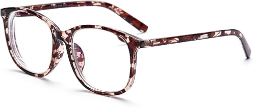 Jcerki Gafas de miopĂa de gran tamaño con montura corta para hombres y mujeres ligeros Jcerki Gafas de miopĂa de gran tamaño con montura corta para hombres y mujeres ligeros
