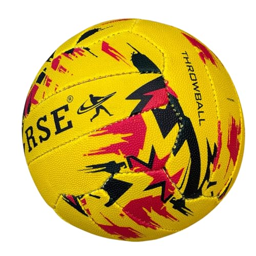 Image of Throw Ball in Synthetic Rubber Size 5 (Yellow)
