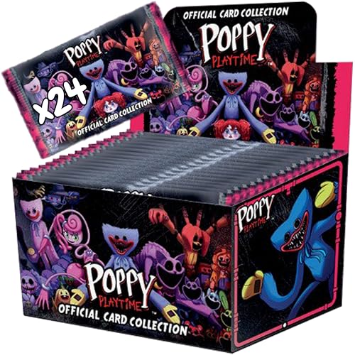 POPY PLAYTIME 24 Official Diramix Packs Each pack contains 5 Collectible Cards