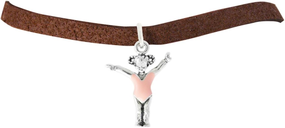 Cardinali Jewelry Gymnastic Charm Bracelet Hypoallergenic, Safe-Nickel, Lead & Cadmium Free!