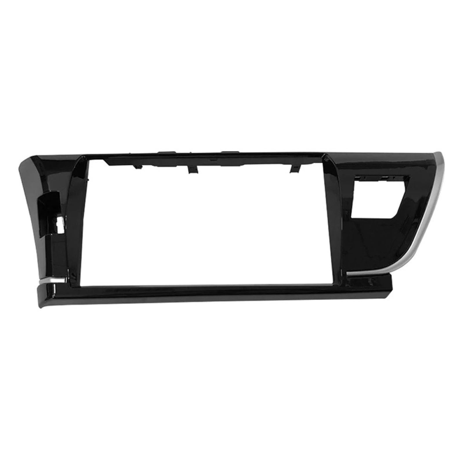Rama przednia do radia samochodowego Toyota Corolla i Levin (2014-2018), ramka montażowa radia samochodowego 2 DIN, adapter przysłony, osłona deski rozdzielczej