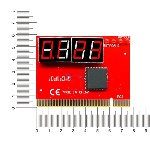 LED 4 Digit Analysis Diagnostic Tester Post Card PCI Computer PC Analyzer Motherboard Tester