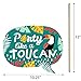 Big Dot of Happiness Calling All Toucans - Tropical Bird Baby Shower or Birthday Party Photo Booth Props Kit - 20 Count