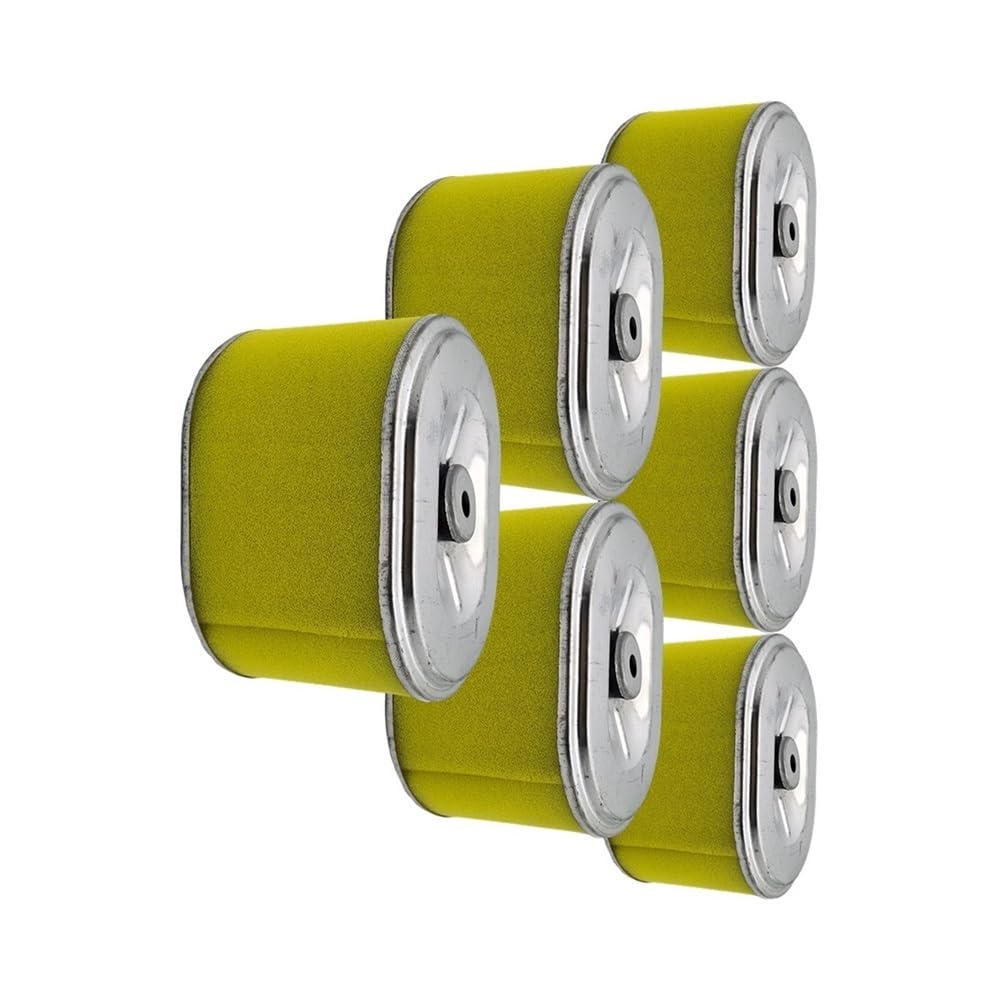 6 filtros de aire compatibles con generadores de gasolina con motor pequeño GX160/GX200 de 5,5 a 6,5 ​​HP