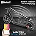 Hover-1 Alpha 2.0 Foldable Electric Scooter with 450W Brushless Motor, 18 mph Max Speed, 10” Air-Filled Tires and 12 Mile Range