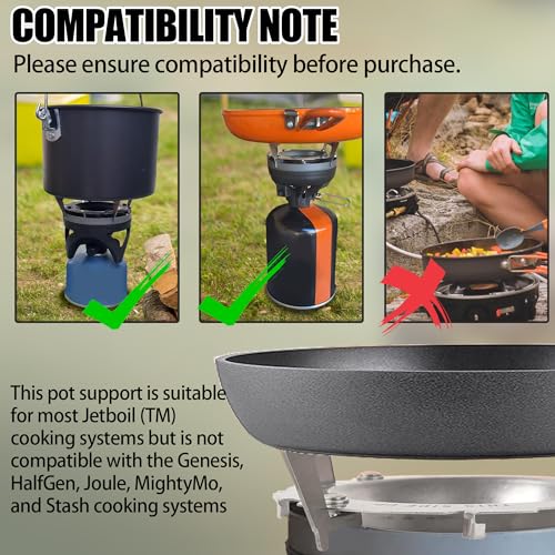 Image of TonGass Camping Stove Pot Support for Jetboil Stove Pot Support
