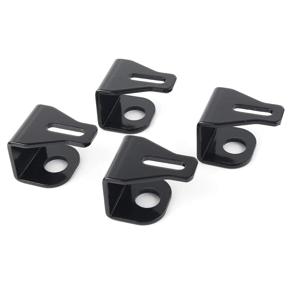 GZYF Motorbike Saddlebag Lock Mounting Security Theft Deterrent Brackets Mount Set for Harley Touring Model 1994-2018