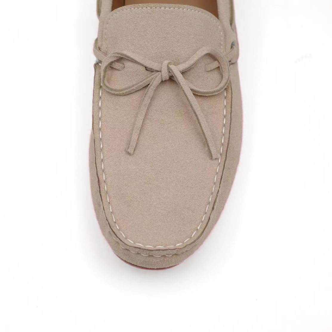 Finishing & Sewing Herren Schleifen-Driving Loafers, lässige Slip-on Mokassins Schuhe