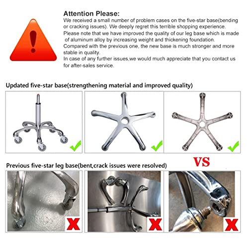 Karrie Swivel Stool Chair Adjustable Height,Heavy Duty Hydraulic Rolling Metal Stool For Kitchen,Salon,Bar,Office,Massage #TOP2