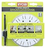 Ryobi A10DK41 Drywall Repair Kit with Hole Saw and Hex Shank Drill Bit