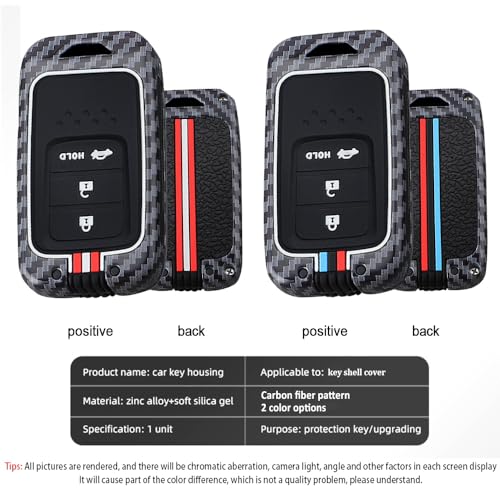 Coque de clé de voiture pour Honda Civic Fit protection silicone clé pour vie active