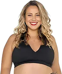 Parte De Cima Biquíni Top Sem Bojo Plus Size Reforçado Praia