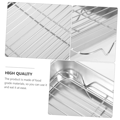 Plaque pâtisserie inox cuisine plateau cuisson pour biscuits - 7