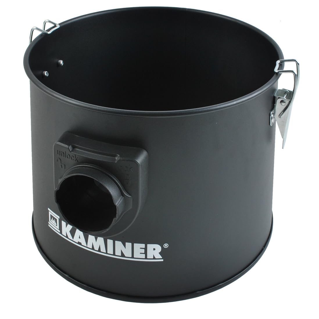 Aspirateur à Cendres Industriel 10 L sans Sac – 16 kPa & 30 L/s, cuve INOX, Tuyau renforcé métal, Double Filtration HEPA + préfiltre, 2-en-1 Aspiration/soufflage – pour cheminées, poêles à granulés