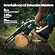 KIESBOHR Mini Akku Kettensäge Kompatibel mit Makita 18V Akku, Elektrische Astsäge CS001 (8 Zoll, brushless,ohne Akku und Kettenöl)