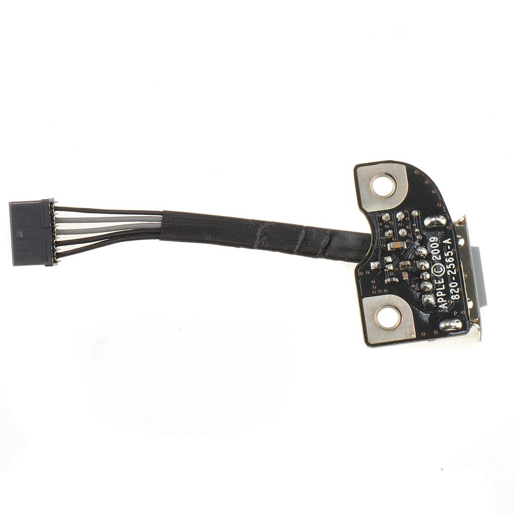 New DC-In Power Jack Board For Apple Macbook Pro Unibody A1278 A1286 A1297, MacBook Pro Unibody 13″ A1278 2009 2010 2011 2012, 15″ A1286 2009 2010 2011 2012, P/N: 820-2565-A