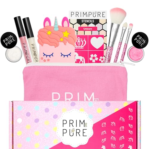 Prim and Pure Mineral Gift Set with Unicorn Mirror| Perfect