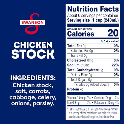 Image of Swanson 100% Natural Chicken Stock, 48 oz Carton (Pack of 3)