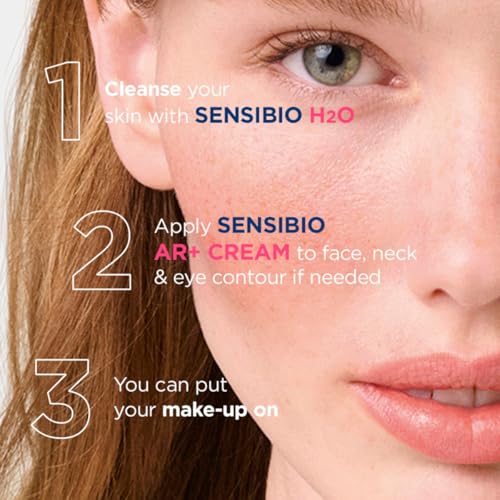 Bioderma- Sensibio AR+ Crème- Traitement de la rougeur, des capillaires visibles et des sensations inconfortables, offrant un soulagement immédiat et durable