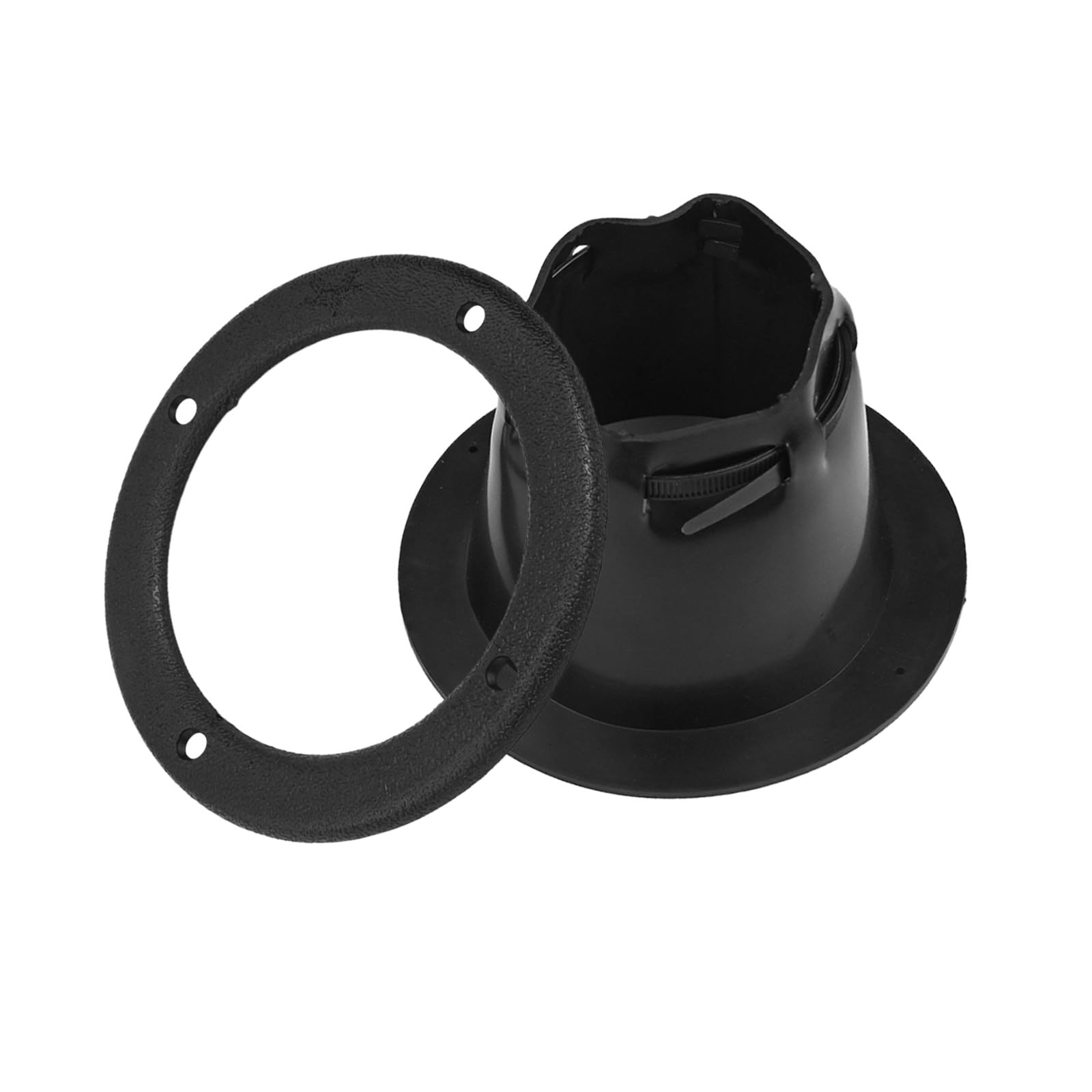 Gaine De Câble Marine – Diamètre 11,4 Cm – Caoutchouc Souple – Pour Tableau Arrière Bateau – Blanc/noir